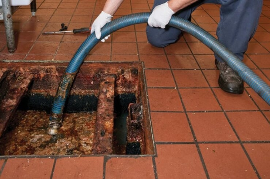 Grease trap pumping by TLC Patriot